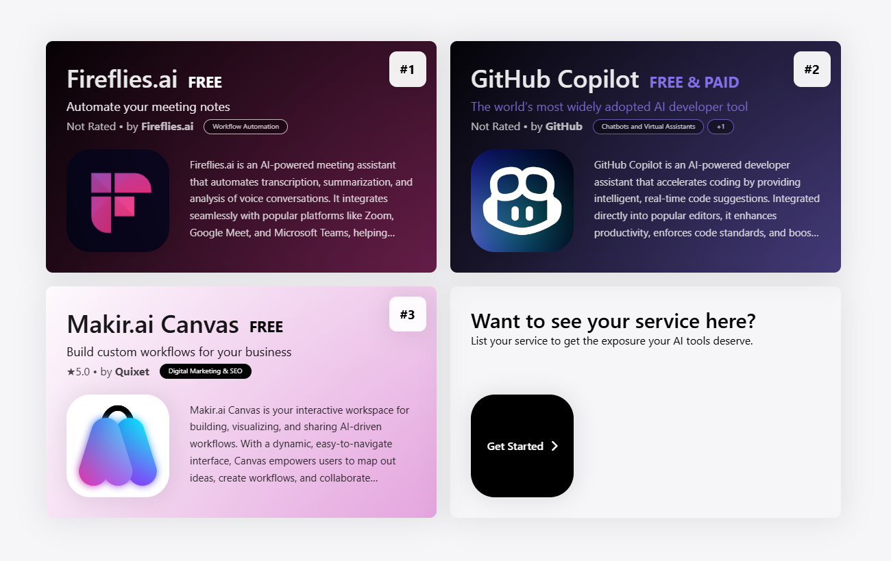 Makir.ai Featured Services